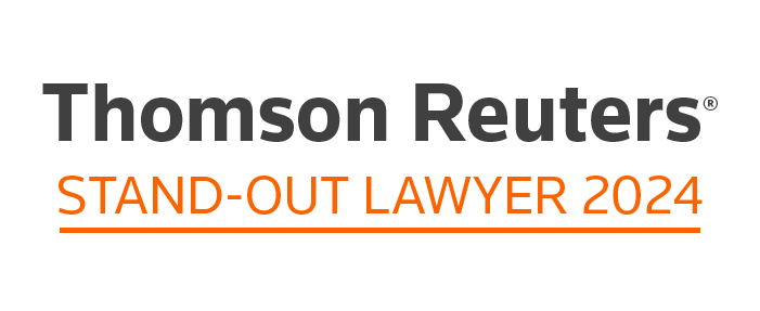 Thomson Reuters "Stand-Out Lawyer" 2024