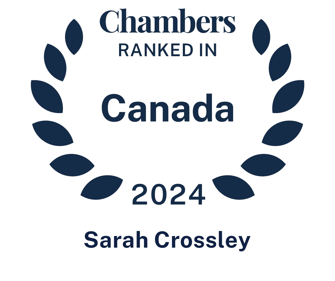 Ranked in Chambers Canada, 2018 - 2024